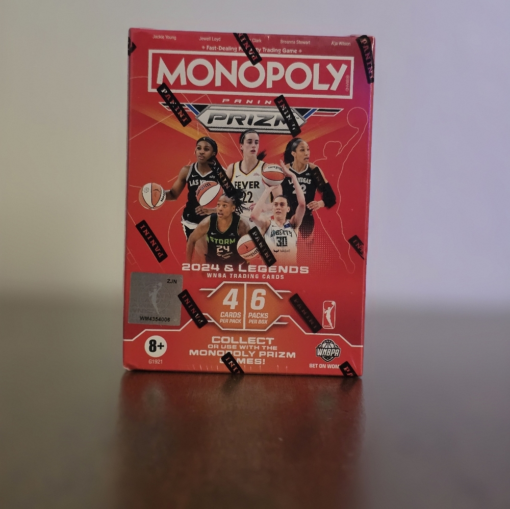 2024 Panini Prizm Monopoly WNBA trading cards